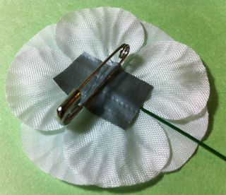 You can attach a safety pin using duct tape
                          3/4inch